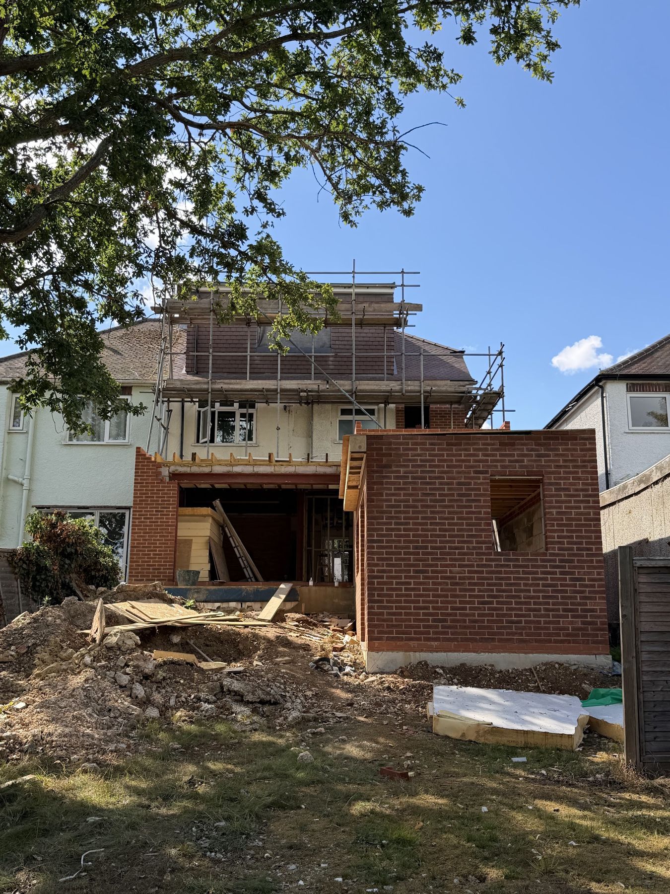 New annexe being built at Osbourne Avenue, Lamont Builds